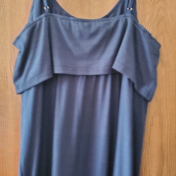 CUPSHE Sleevless Navy Blue Dress - Picture 5 of 8